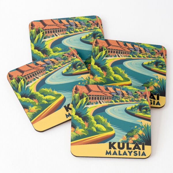 Item preview, Kulai Malaysia Vintage Travel Tourism designed and sold by TravelersGems.