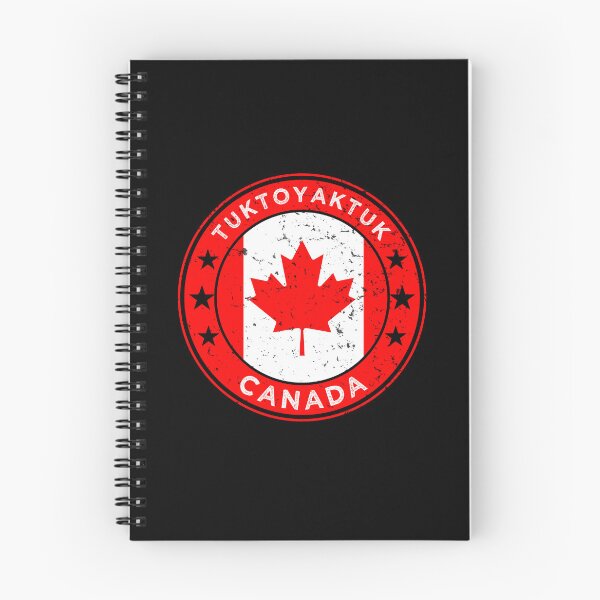 Item preview, Tuktoyaktuk Canada Maple Leaf Arctic Frontier Design designed and sold by ArtByKatti.