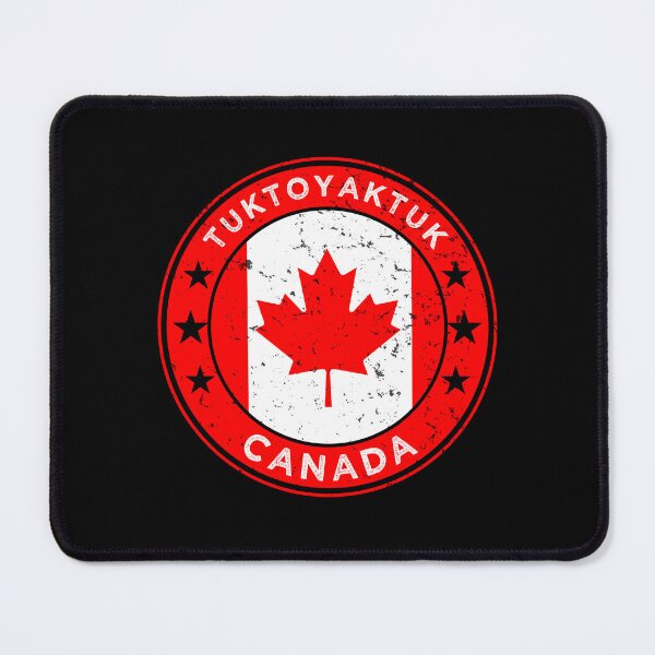 Item preview, Tuktoyaktuk Canada Maple Leaf Arctic Frontier Design designed and sold by ArtByKatti.