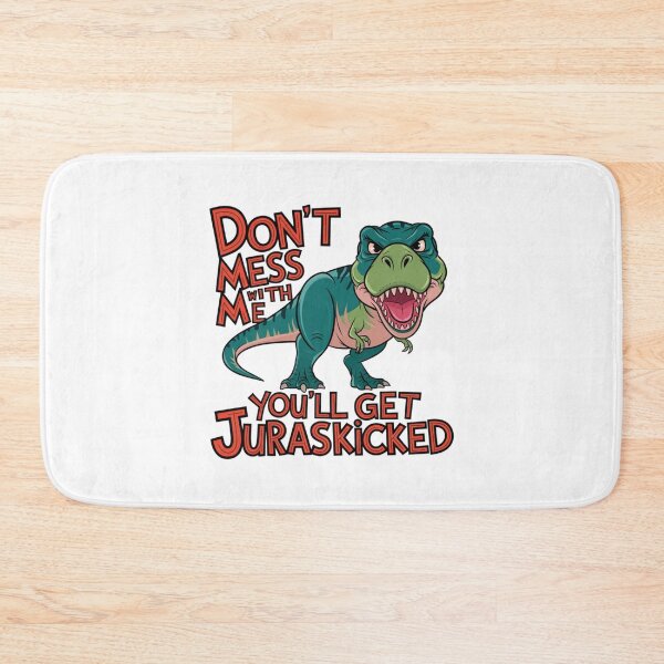 Item preview, Don't mess with me, T-Rex, attitude,, funnyfits70, Humor, Funny, retro, vintages, funny quotes, animal humor, designed and sold by FunnyFits70.