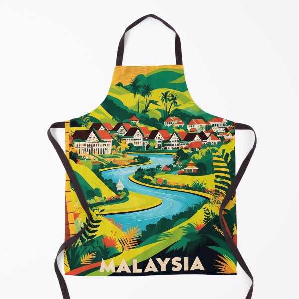 Item preview, Kulai Malaysia Vintage Travel Tourism 2 designed and sold by TravelersGems.