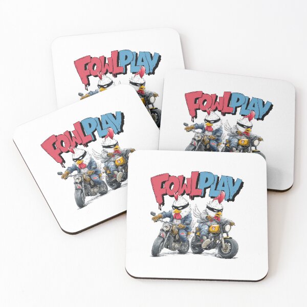 Item preview, Fowl Play! - Rebel Rooster Bikers designed and sold by hamishby.