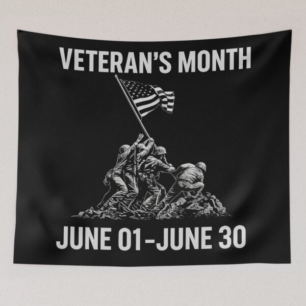 Item preview, Veterans Month Military Veteran T-Shirt – Iwo Jima Memorial Design designed and sold by PhansCustoms.