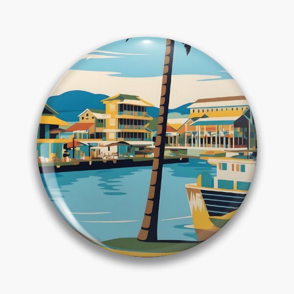 Item preview, Sandakan Malaysia Vintage Travel Tourism designed and sold by TravelersGems.
