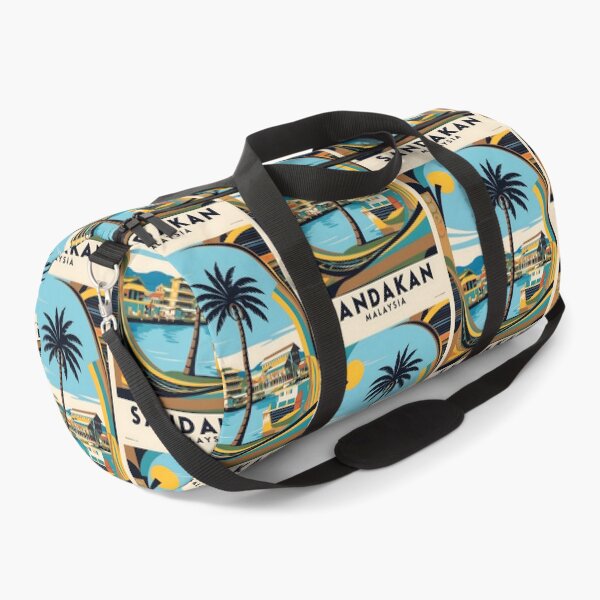 Item preview, Sandakan Malaysia Vintage Travel Tourism designed and sold by TravelersGems.
