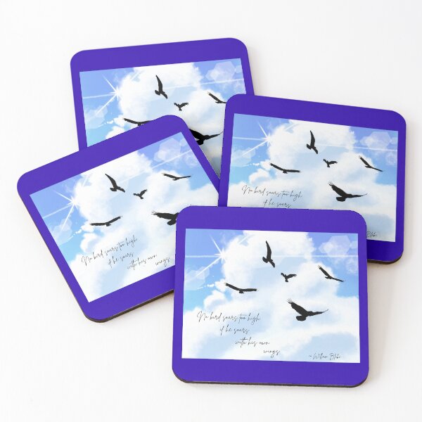 Item preview, William Blake: No Bird Soars Too High designed and sold by EJVisuals.