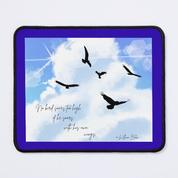 Item preview, William Blake: No Bird Soars Too High designed and sold by EJVisuals.