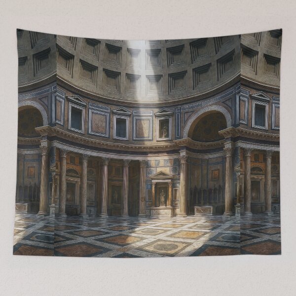 Item preview, The Interior of the Rome Pantheon Temple designed and sold by KAI-Studio.