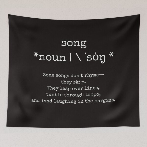 Item preview, nursery room quote music quote phonetic quote designed and sold by ArtbyJustis.
