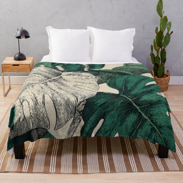 Item preview, Monstera Leaves | Vintage Botanical Art Plant Lover Pattern designed and sold by Altered Pixels.