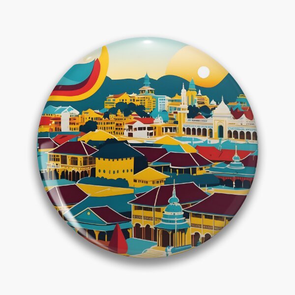 Item preview, Padawan Malaysia Vintage Travel Tourism 2 designed and sold by TravelersGems.