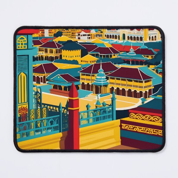 Item preview, Padawan Malaysia Vintage Travel Tourism 2 designed and sold by TravelersGems.