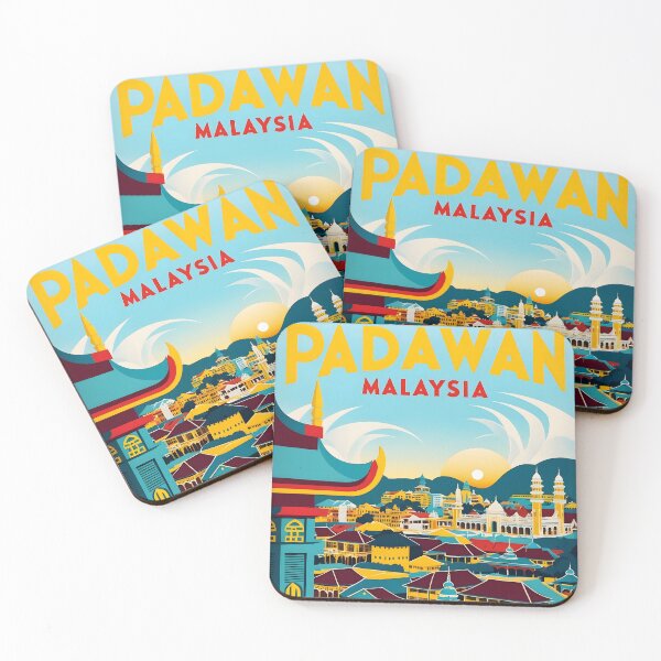 Item preview, Padawan Malaysia Vintage Travel Tourism 2 designed and sold by TravelersGems.