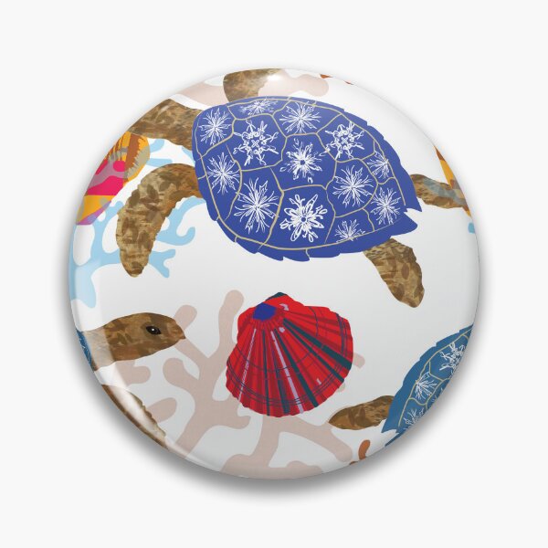 Item preview, Tropical turtles designed and sold by Sarah Marsh.
