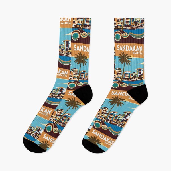 Item preview, Sandakan Malaysia Vintage Travel Tourism 2 designed and sold by TravelersGems.