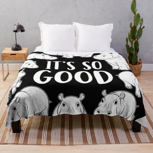 Item preview, Hippo Lover Quotes Stickers designed and sold by Dailyprintstyle.