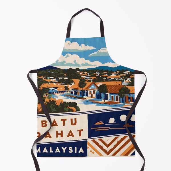 Item preview, Batu Pahat Malaysia Vintage Travel Tourism designed and sold by TravelersGems.