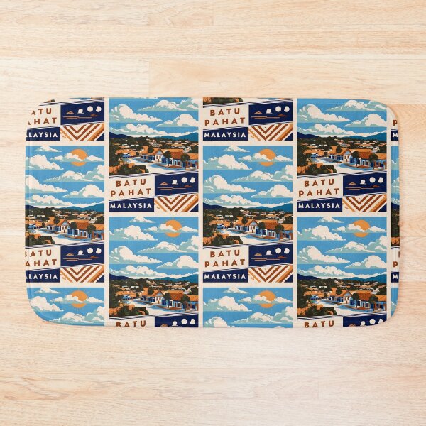 Item preview, Batu Pahat Malaysia Vintage Travel Tourism designed and sold by TravelersGems.