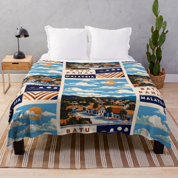 Item preview, Batu Pahat Malaysia Vintage Travel Tourism designed and sold by TravelersGems.