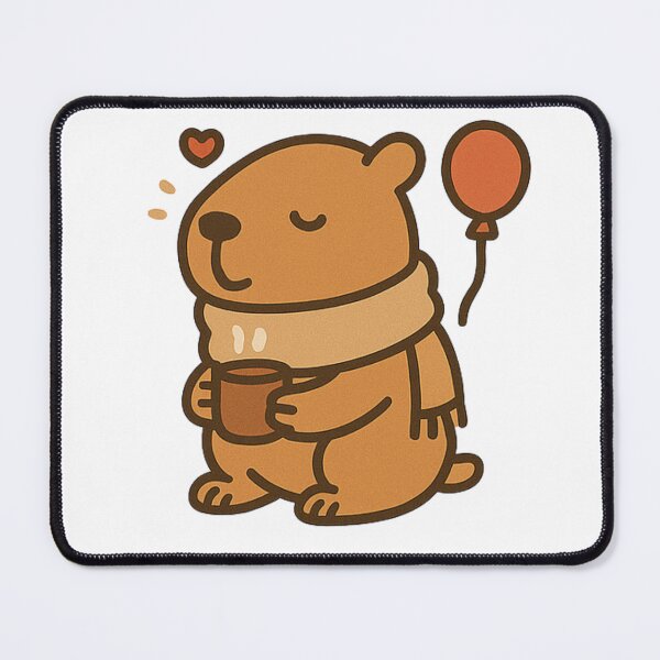 Item preview, Carl the Capybara good vibes designed and sold by Thale's Designs.