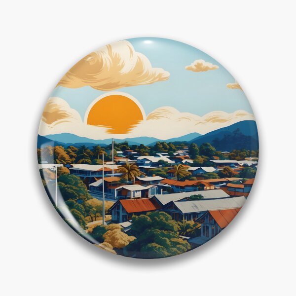 Item preview, Batu Pahat Malaysia Vintage Travel Tourism 2 designed and sold by TravelersGems.