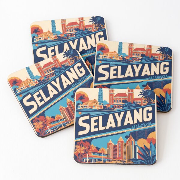 Item preview, Selayang Malaysia Vintage Travel Tourism 2 designed and sold by TravelersGems.