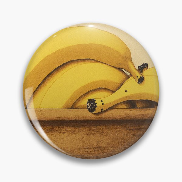 Item preview, Retro Banana Fruit Sticker Label designed and sold by Wordsmith-Wear.