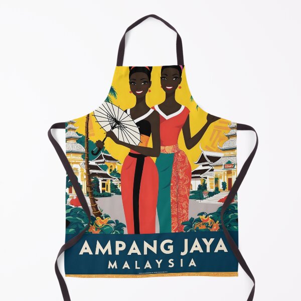 Item preview, Ampang Jaya Malaysia Vintage Travel Tourism designed and sold by TravelersGems.