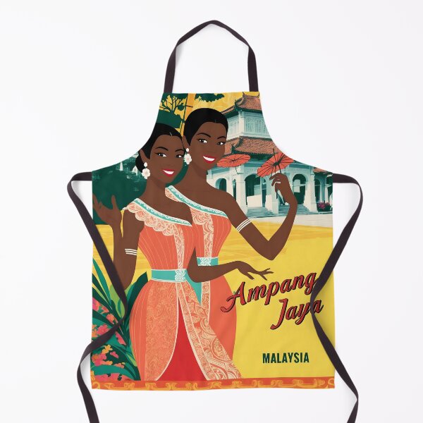 Item preview, Ampang Jaya Malaysia Vintage Travel Tourism 2 designed and sold by TravelersGems.