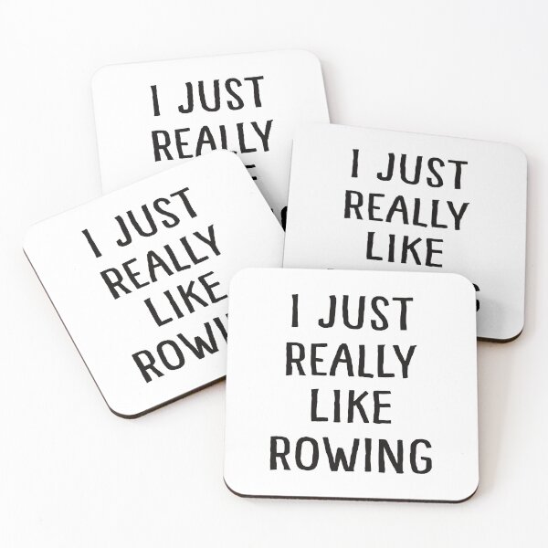 Item preview, I Just Really Like Rowing designed and sold by teesaurus.