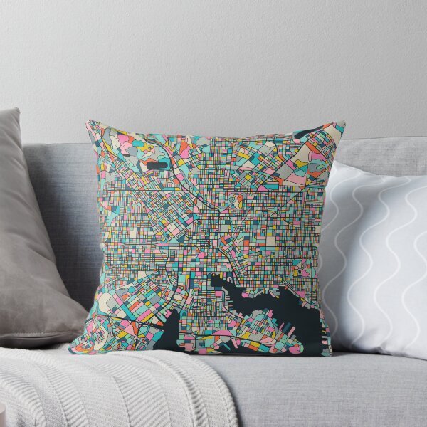 Item preview, BALTIMORE CITY STREET MAP designed and sold by JazzberryBlue.