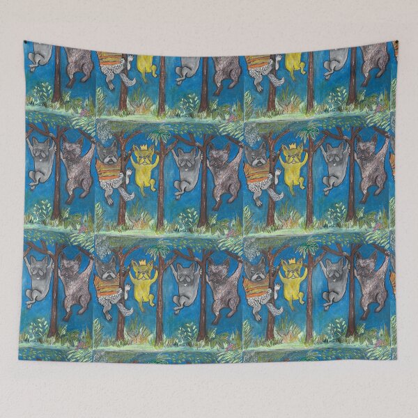 Item preview, Where The Wild Frenchies Are designed and sold by drmikedelgado.