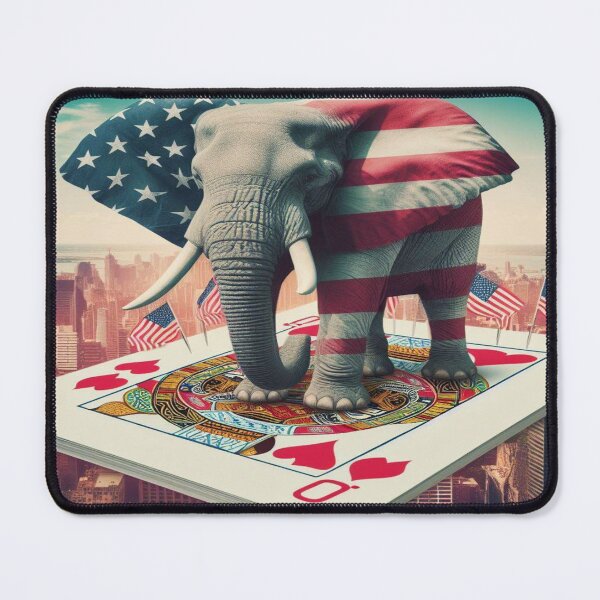 Item preview, Urban Jungle: A Giant Elephant Takes Over the Skyline in Bold American Style! designed and sold by FotoworldEdel.