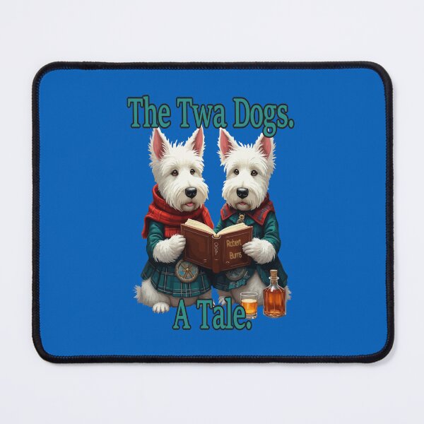 Item preview, The Twa Dogs. A Tale. Burns Read By Scottish Westies designed and sold by taiche.
