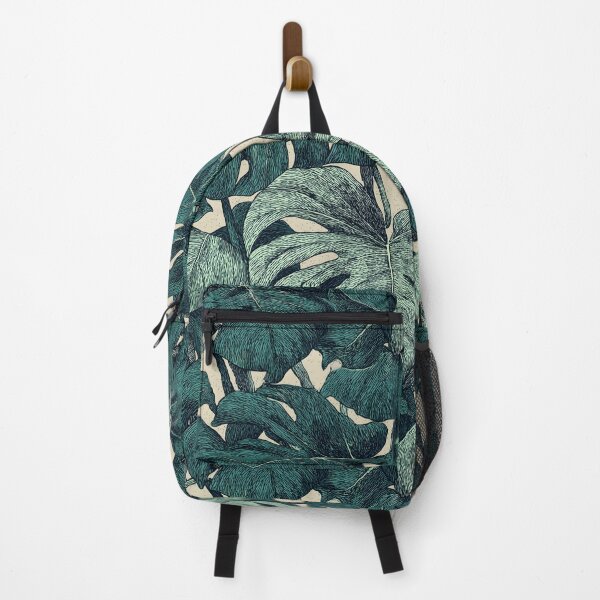 Item preview, Dark Monstera Leaf Art Vintage Jungle Botanical Print designed and sold by Altered Pixels.