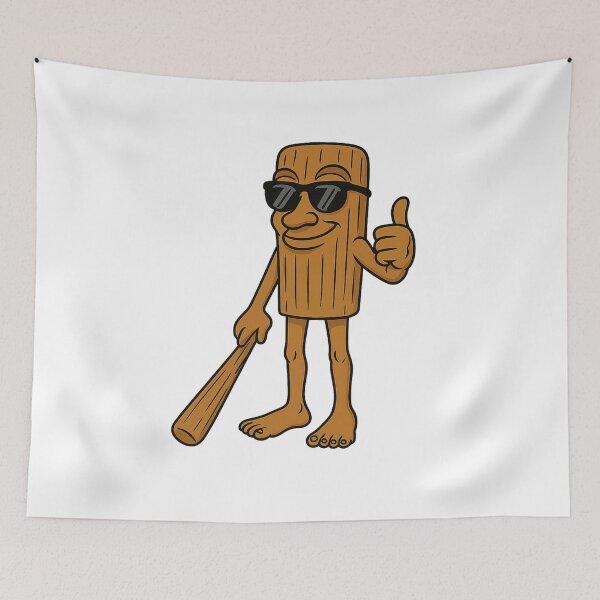 Item preview, Cool Baseball Bat Character  Italian Brainrot Meme Funny Cartoon Mascot with Sunglasses designed and sold by millionair3.