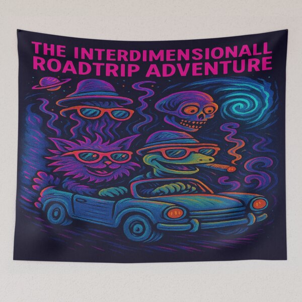 Artikelvorschau, Interdimensional Roadtrip Adventure – Fantasie ohne Grenzen entworfen und verkauft von FotoworldEdel.