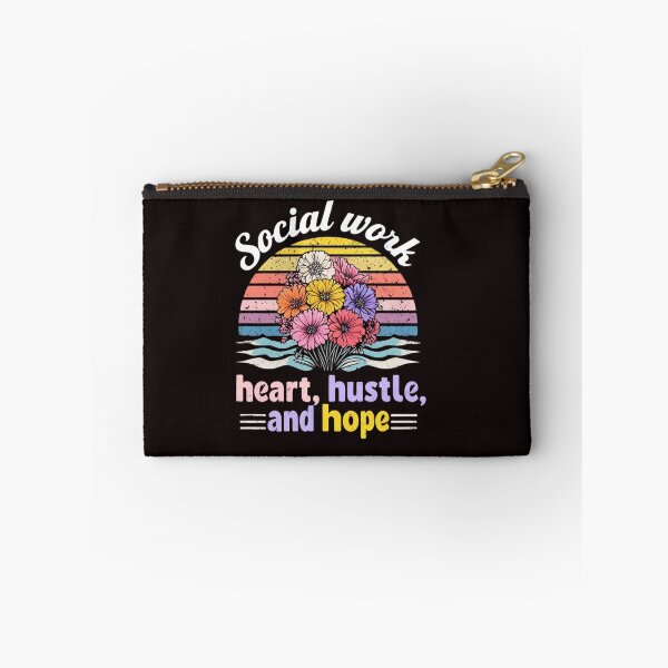 Item preview, Social Work: Heart, Hustle, and Hope – Floral Inspiration Design designed and sold by WHDProduction45.