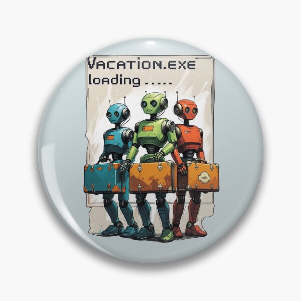 Item preview, Robotic Retro Getaway designed and sold by Zakrytos ★★★★★.