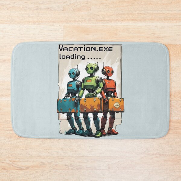 Item preview, Robotic Retro Getaway designed and sold by Zakrytos ★★★★★.