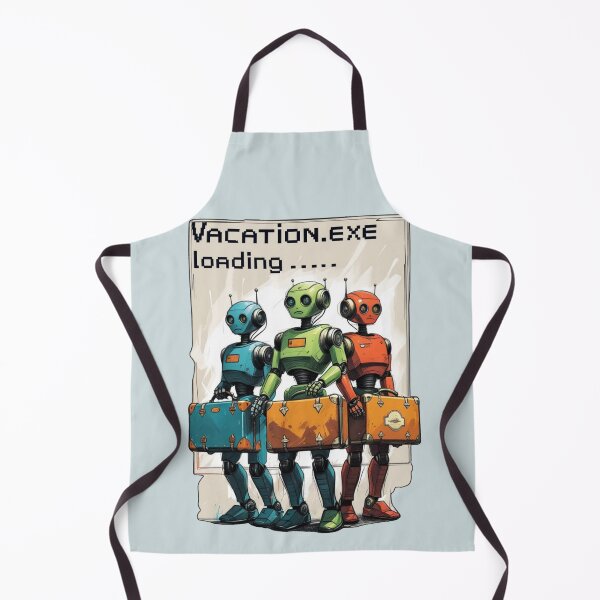 Item preview, Robotic Retro Getaway designed and sold by Zakrytos ★★★★★.