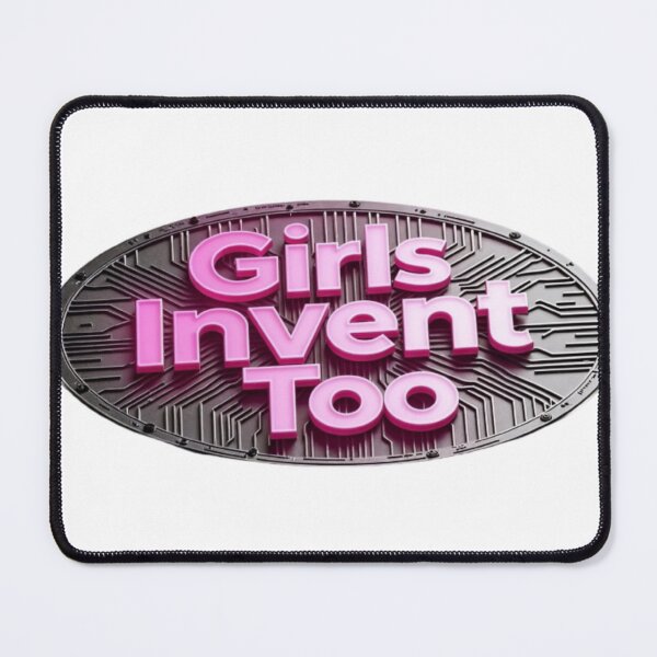 Item preview, Metallic Emblem with Circuit Design and Bold Pink Text designed and sold by Creative88Art.