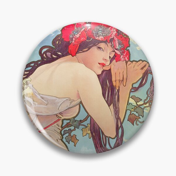 Item preview, Alphonse Mucha The Seasons Summer designed and sold by maniacfitness.