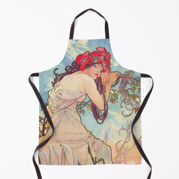 Item preview, Alphonse Mucha The Seasons Summer designed and sold by maniacfitness.