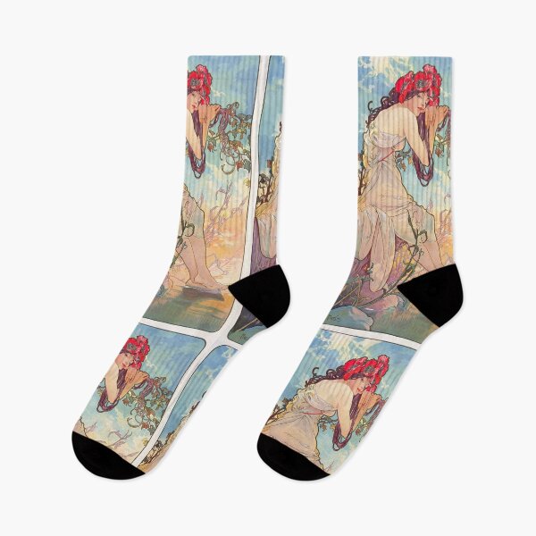 Item preview, Alphonse Mucha The Seasons Summer designed and sold by maniacfitness.