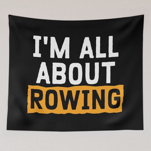 Item preview, I'm All About Rowing designed and sold by teesaurus.