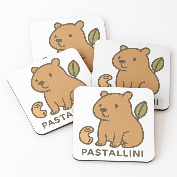 Item preview, Carl the Capybara pastallini designed and sold by Thale's Designs.