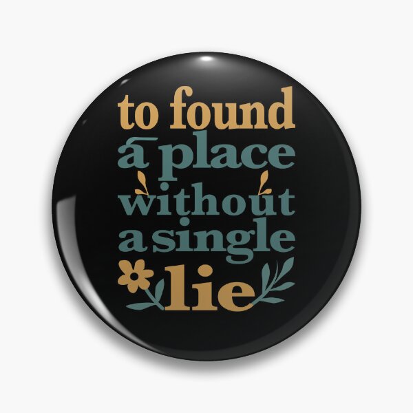 Item preview, A Place Without Lies – Truth Seeker Typography – Honesty & Purity Design designed and sold by DG-ShopLT.