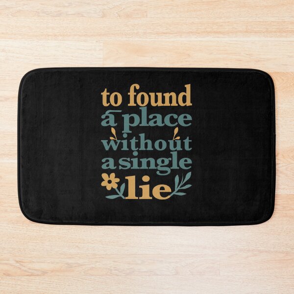 Item preview, A Place Without Lies – Truth Seeker Typography – Honesty & Purity Design designed and sold by DG-ShopLT.