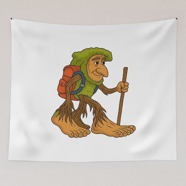 Item preview, Tree Hiker Cartoon Italian Brainrot Meme Funny Forest Creature Backpacking Adventure designed and sold by millionair3.